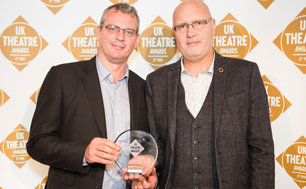 Stuart Stratford and Alex Reedijk at UK Theatre Awards.jpg