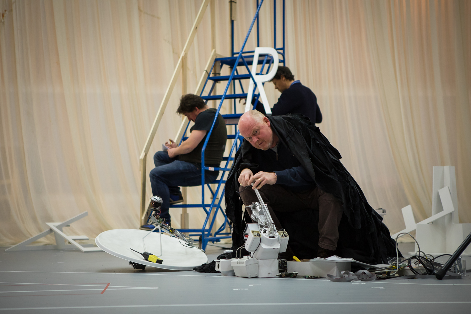 Mark Le Brocq and cast in rehearsal for Anthropocene. Scottish Opera 2018. Credit Nadine Boyd.jpg