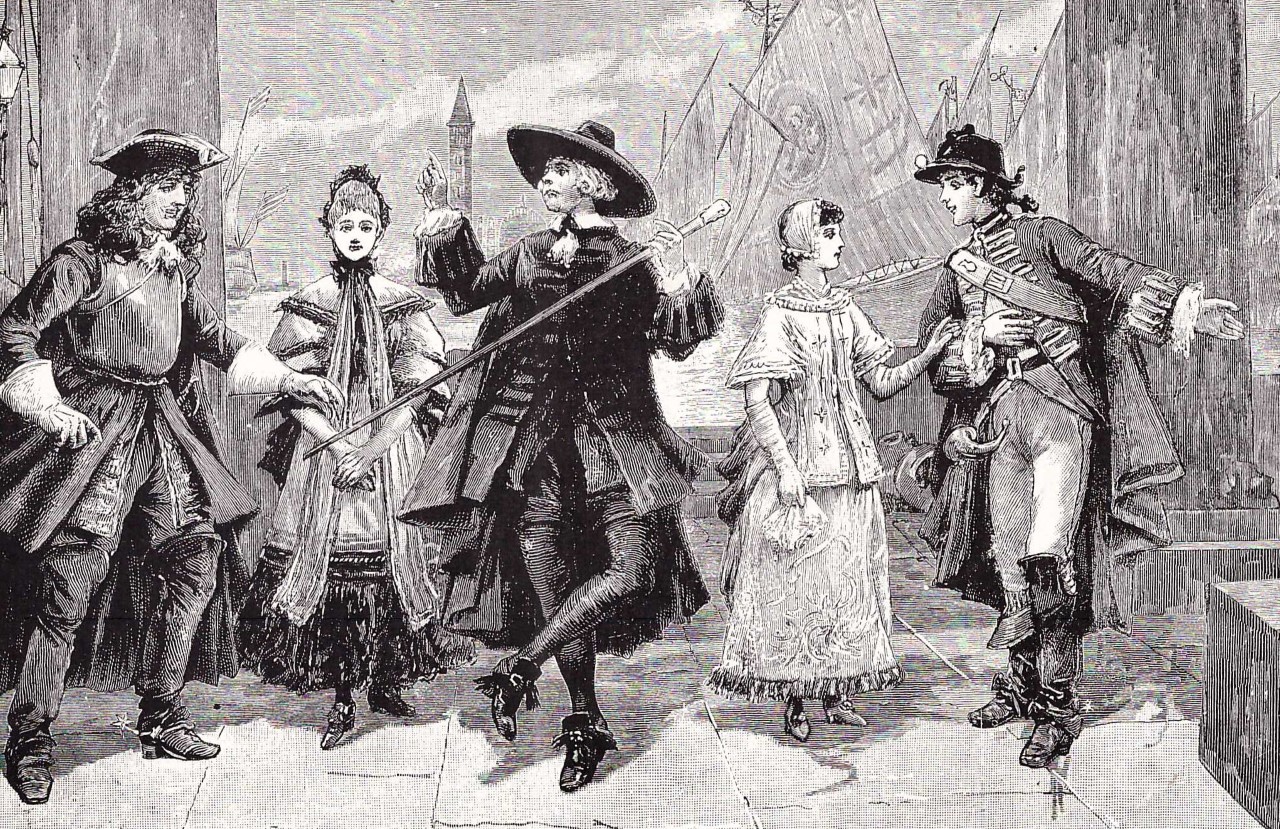 Scene from Act I of The Gondoliers, 1891.jpg