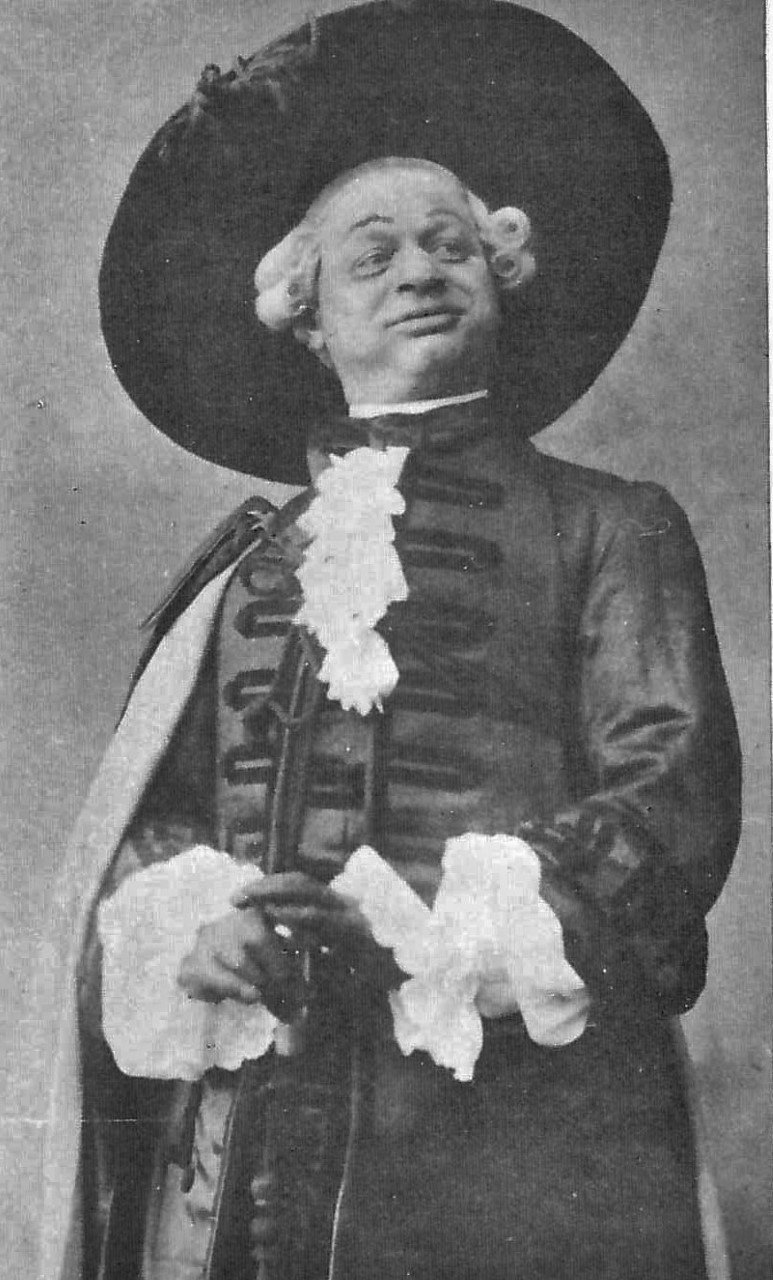 WH Denny as Don Alhambra in the original cast of The Gondoliers, 1891.jpg