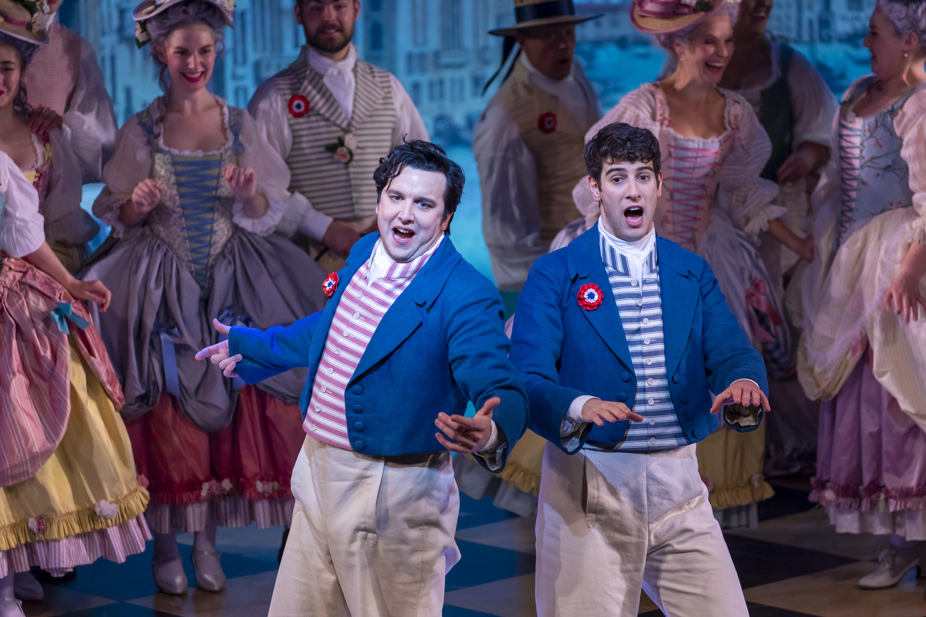 William Morgan and Mark Nathan in The Gondoliers. Scottish Opera 2021. Credit James Glossop..JPG