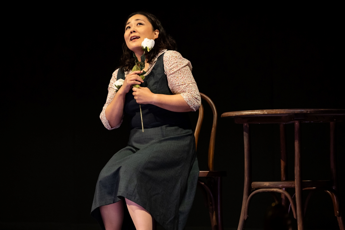 Hye Youn Lee (Daphne) In Daphne. Scottish Opera 2023. Credit Sally Jubb.