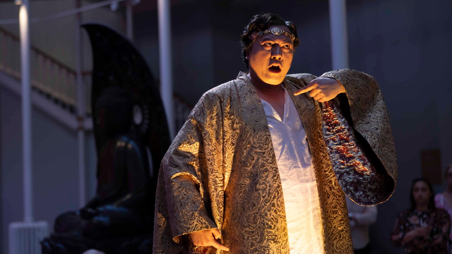 Shengzhi Ren as Oedipus in Oedipus Rex. Scottish Opera 2024. Credit James Glossop.. (2)