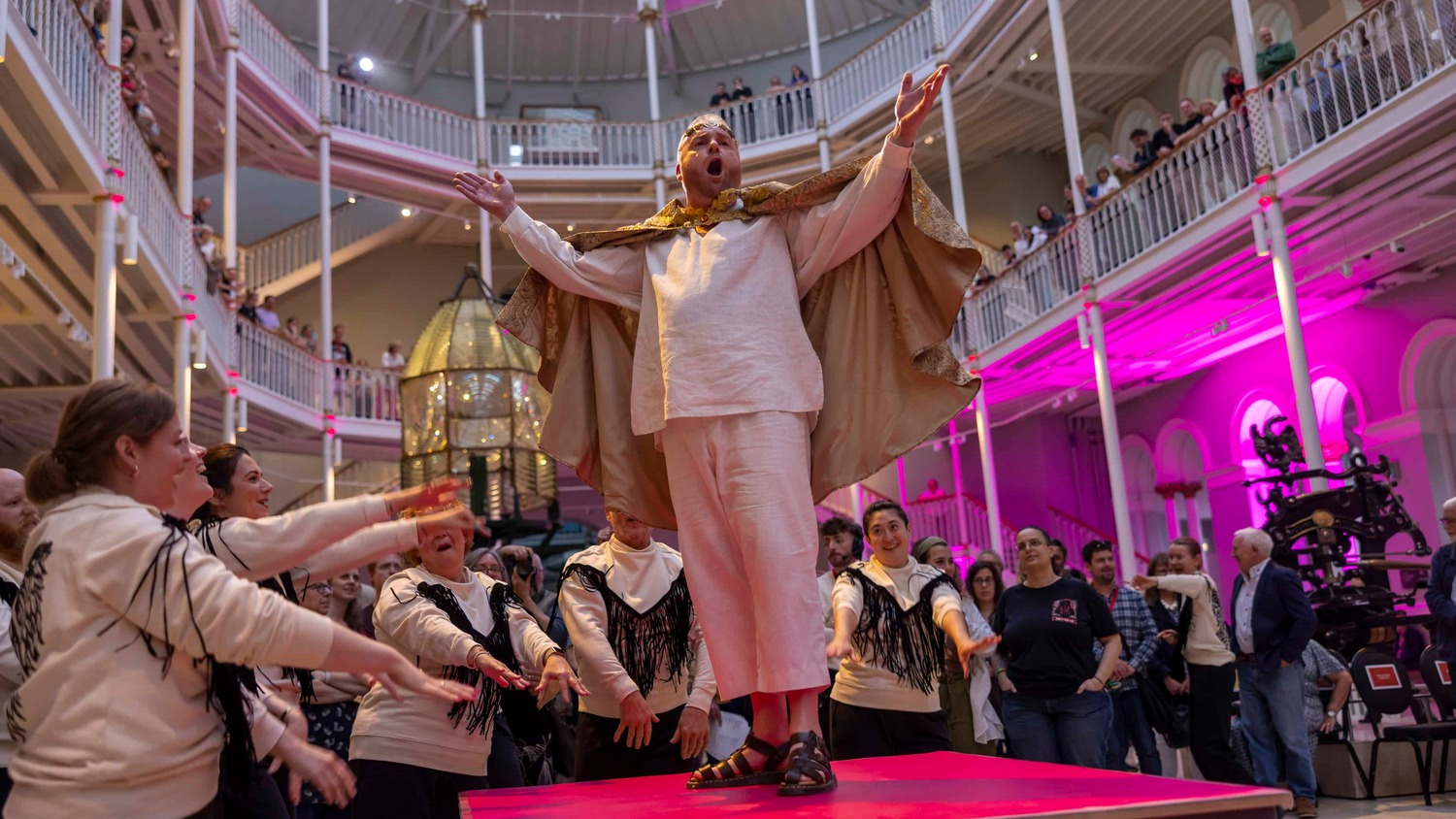 Roland Wood as Creon in Oedipus Rex. Scottish Opera 2024. Credit James Glossop..