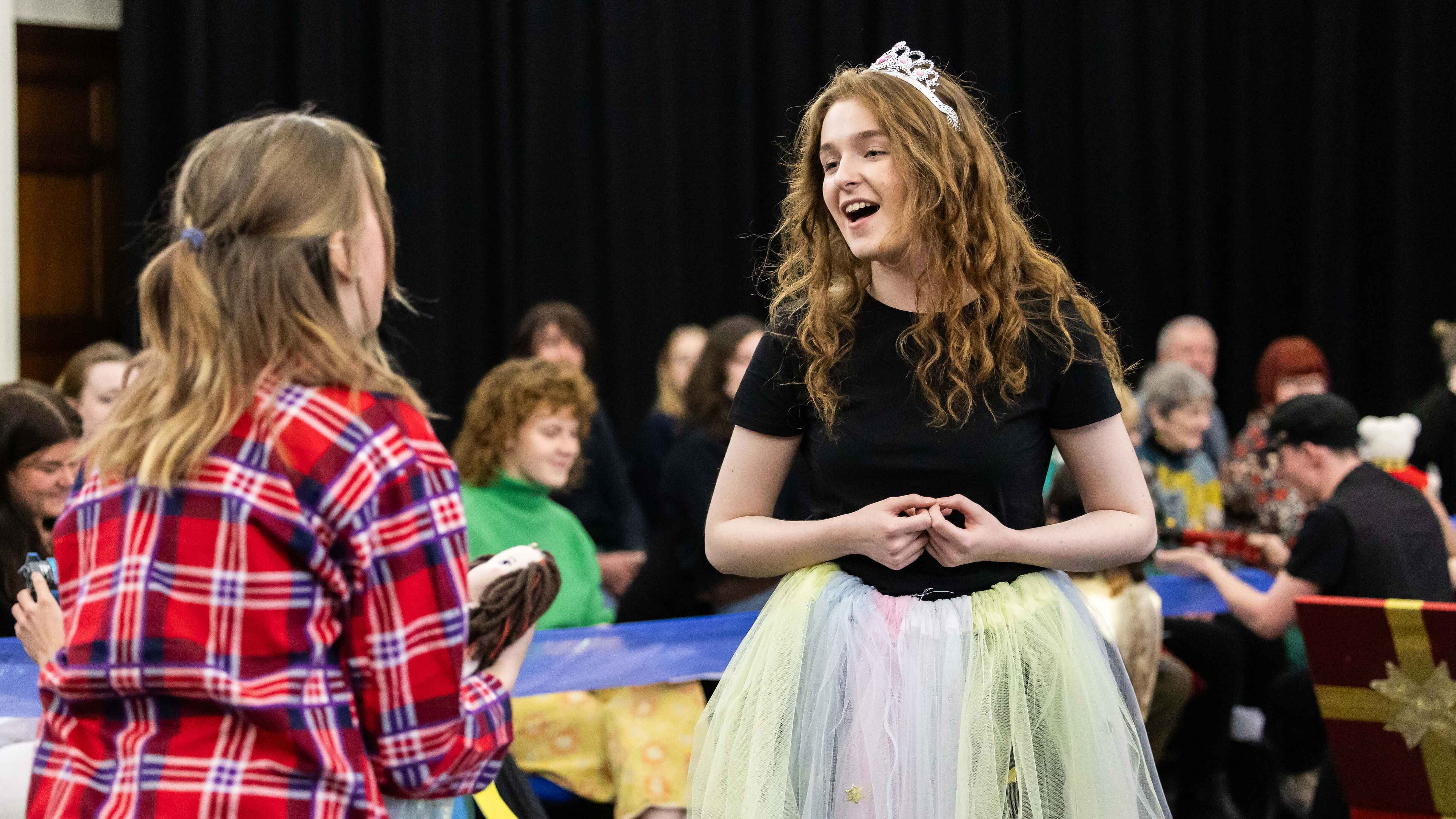Scottish Opera Young Company in the Dress Rehearsal of The Magic Box. Scottish Opera 2023. Credit Sally Jubb.. (9)