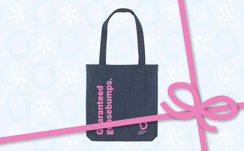 Christmas Campaign 2024 Scottish Opera Website Tote Bag